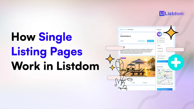 How Single Listing Pages Work in Listdom