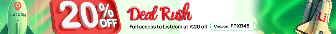 listdom deal rush campaign checkout